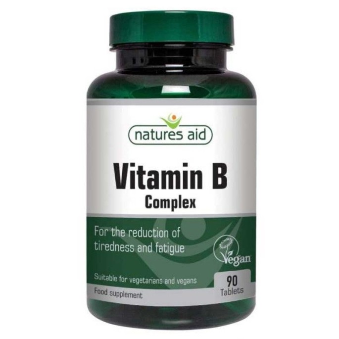 NATURES AID Vitamin B Complex - 90 tabs
