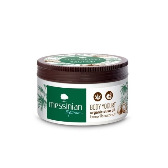 MESSINIAN SPA BODY YOGURT - HEMP & COCONUT 250ML