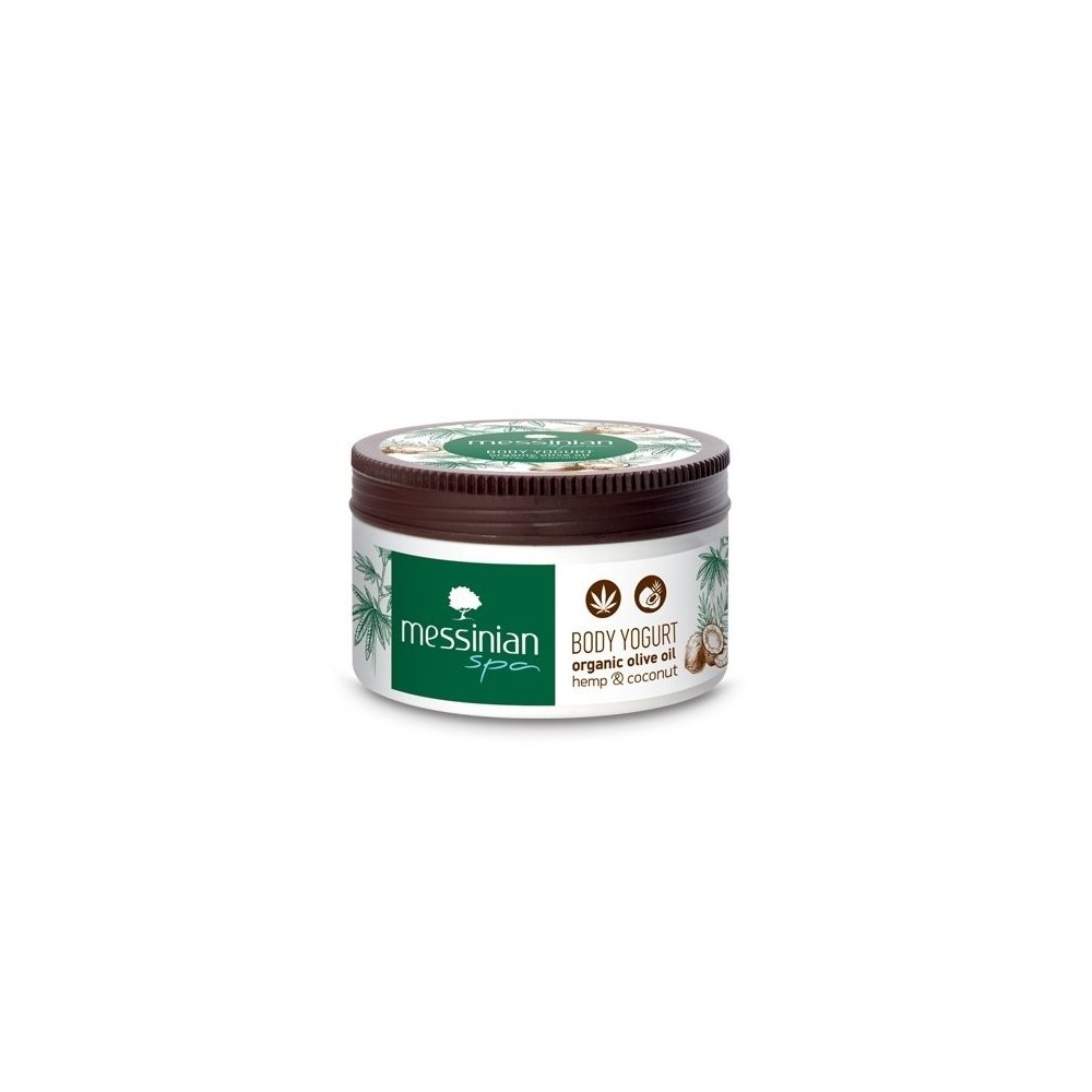 MESSINIAN SPA BODY YOGURT - HEMP & COCONUT 250ML
