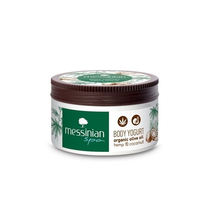 MESSINIAN SPA BODY YOGURT - HEMP & COCONUT 250ML