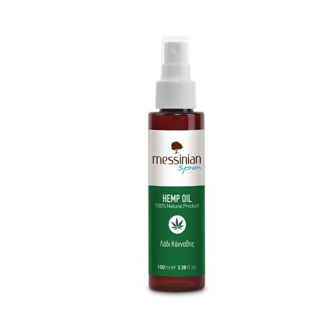MESSINIAN SPA HEMP OIL (ΕΛΑΙΟ ΚΑΝΝΑΒΗΣ) - 100ML