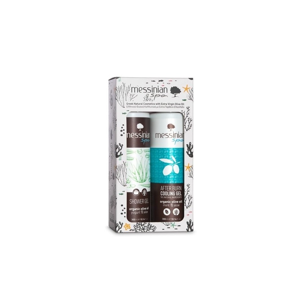 MESSINIAN SPA 2 PACK GIFT SET - SHOWER GEL + AFTER BURN