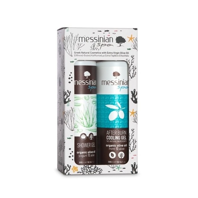 MESSINIAN SPA 2 PACK GIFT SET - SHOWER GEL + AFTER BURN
