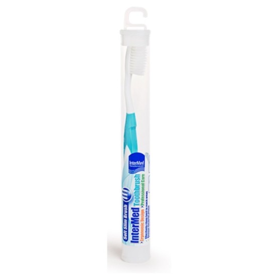 INTERMED TOOTHBRUSH PLUS BLUE