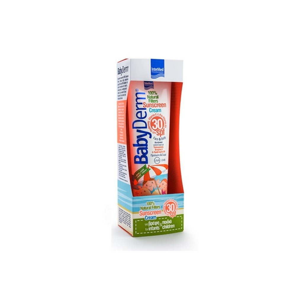 INTERMED BABYDERM SUNSCREEN SPF30 Natural Filters - 300ml