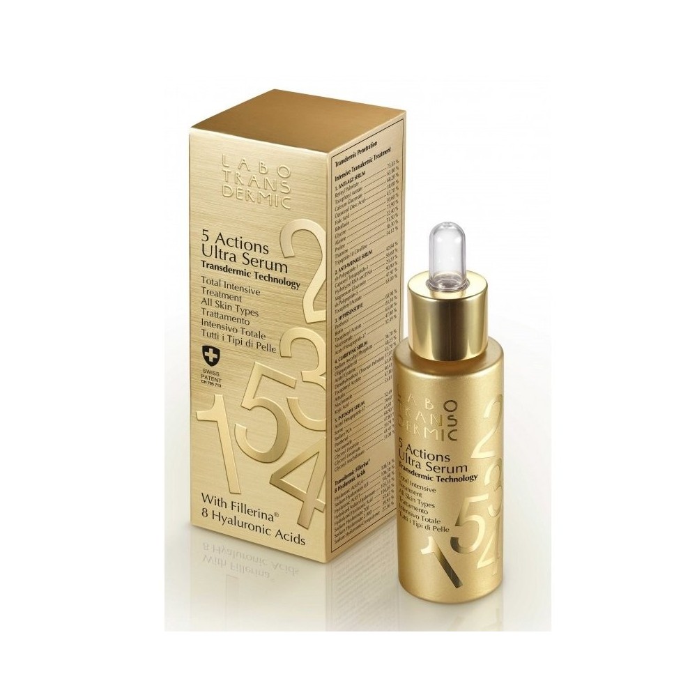 LABO TRANSDERMIC 5 Actions Ultra Serum - 30ml