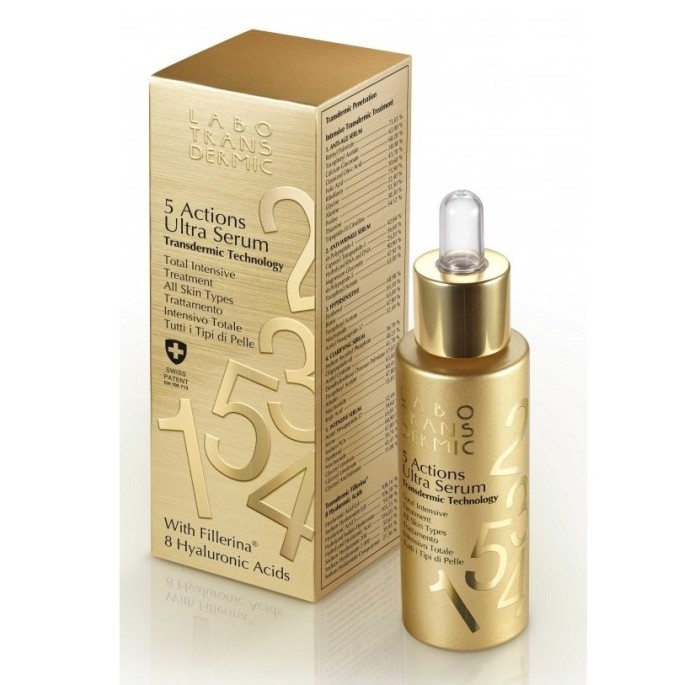 LABO TRANSDERMIC 5 Actions Ultra Serum - 30ml