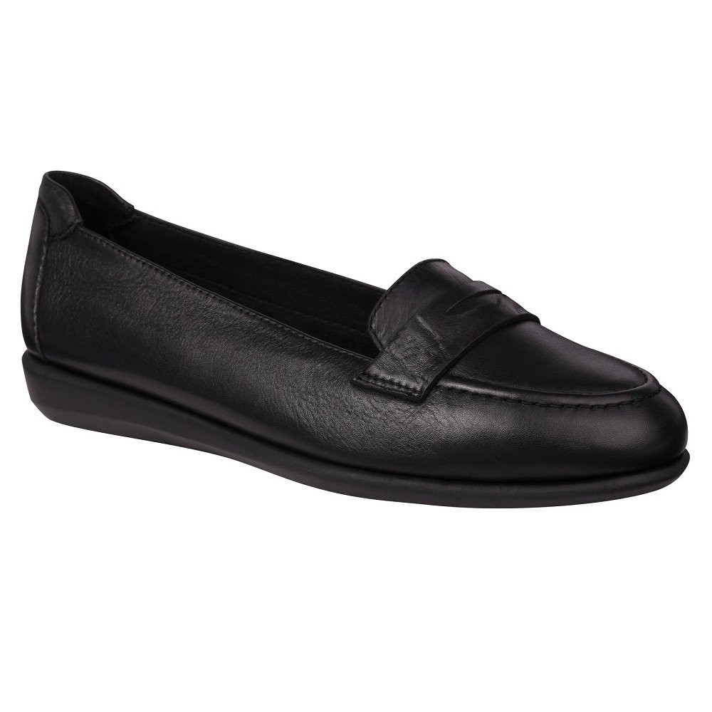 SCHOLL Anatomic Shoes Phillis - Memory Cushion BLACK