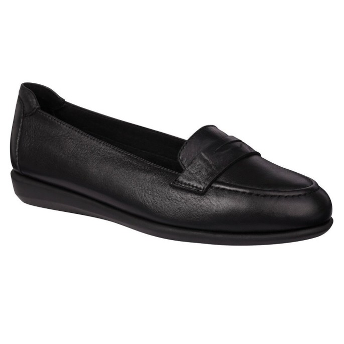 SCHOLL Anatomic Shoes Phillis - Memory Cushion BLACK