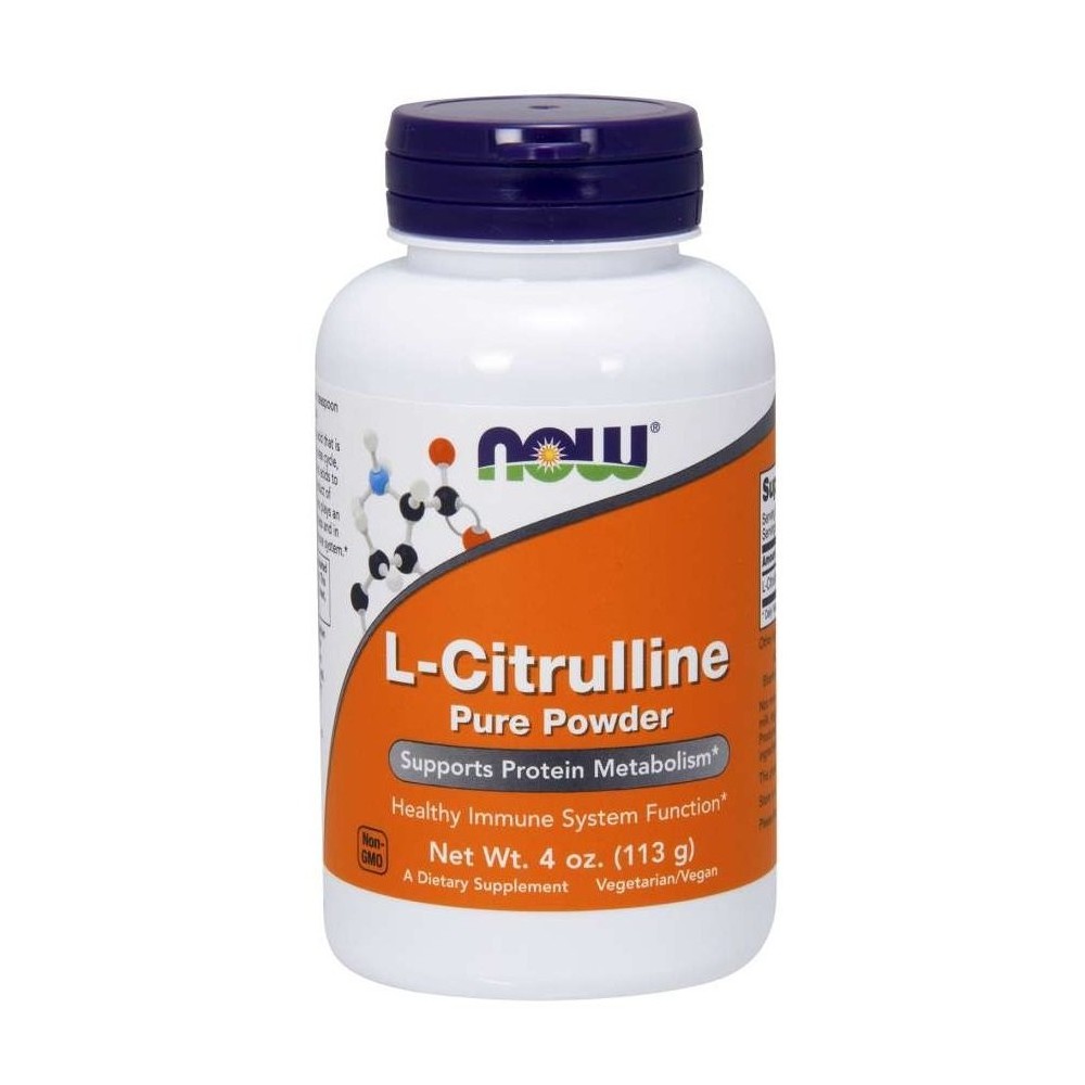 NOW L-Citrulline Pure Powder - 4oz. (113g)