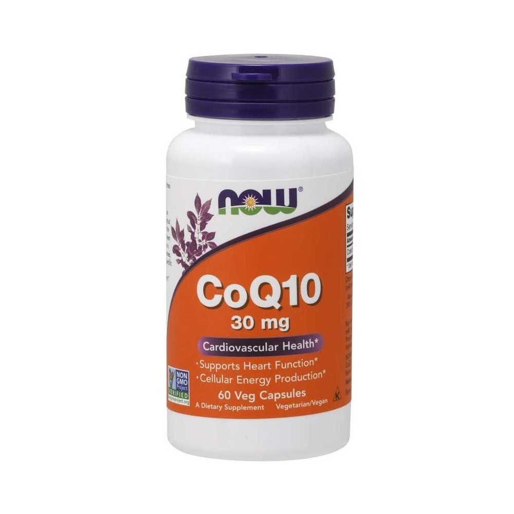 NOW CoQ10 30mg - 60 Vcaps