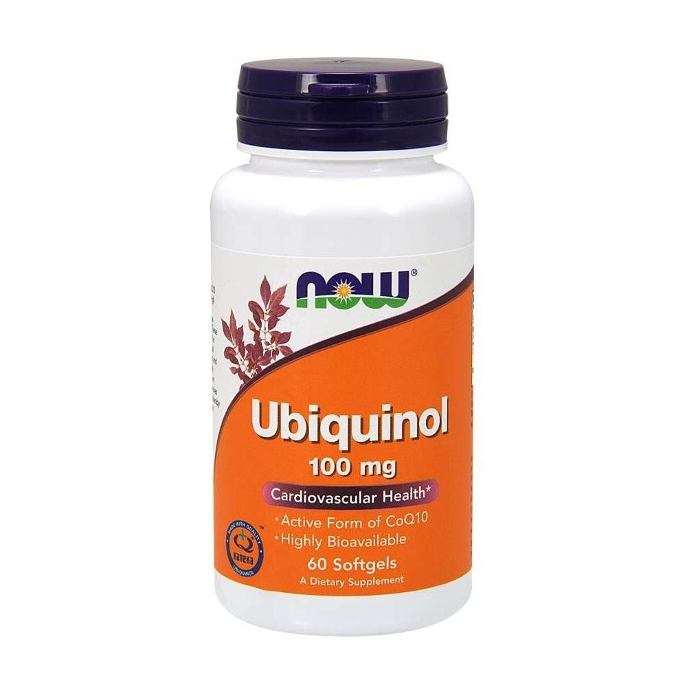 NOWFOODS Ubiquinol 100mg - 60softgels