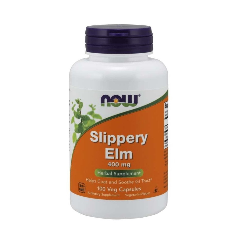 NOWFOODS Slippery Elm 400mg - 100caps