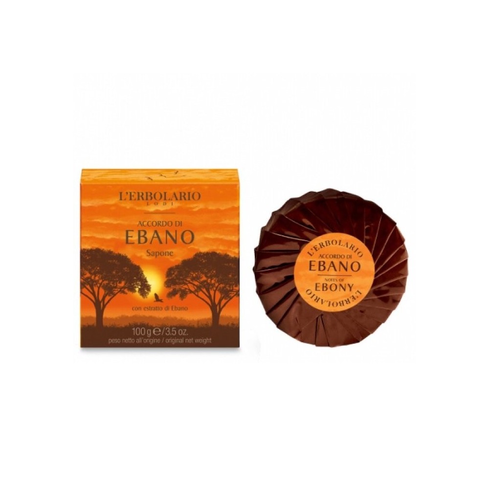 L'ERBOLARIO NOTES OF EBONY Soap Bar 100g EBANO