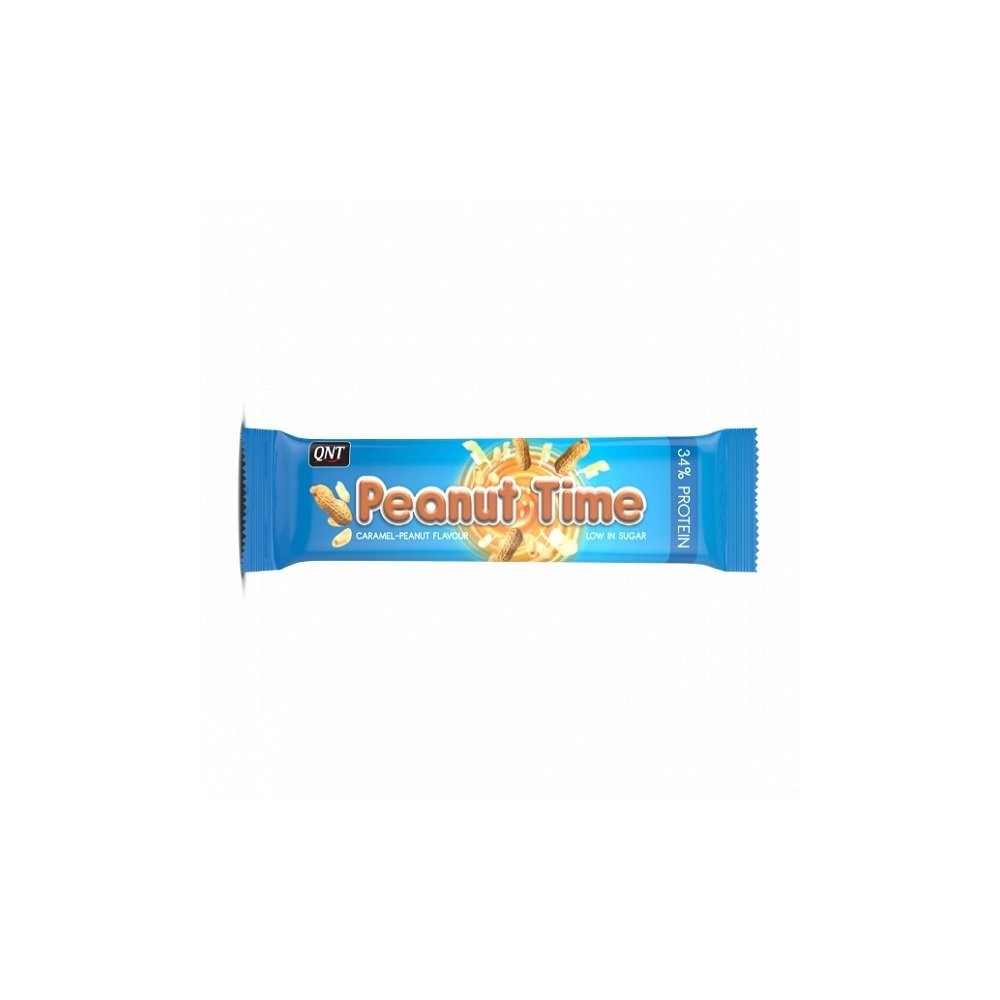 QNT Peanut Time Bars Caramel - 60g