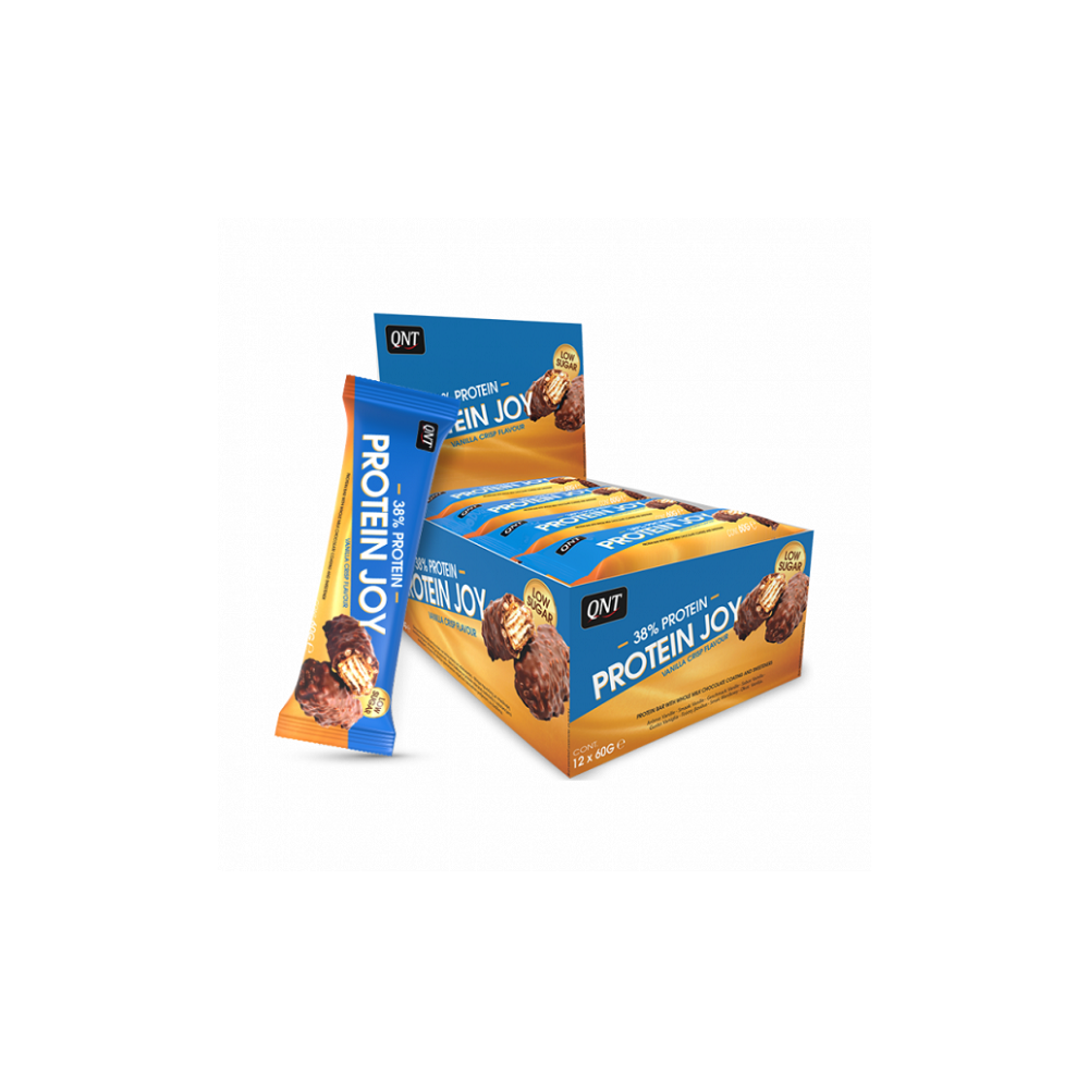QNT Protein Joy Bar Vanilla Crisp - 12x60g