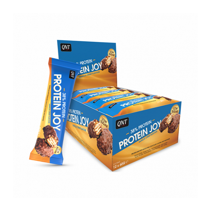 QNT Protein Joy Bar Vanilla Crisp - 12x60g