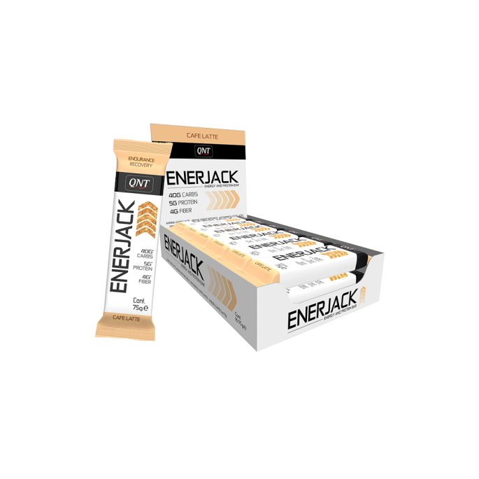 QNT Enerjack Bar Cafe Latte - 12x75g