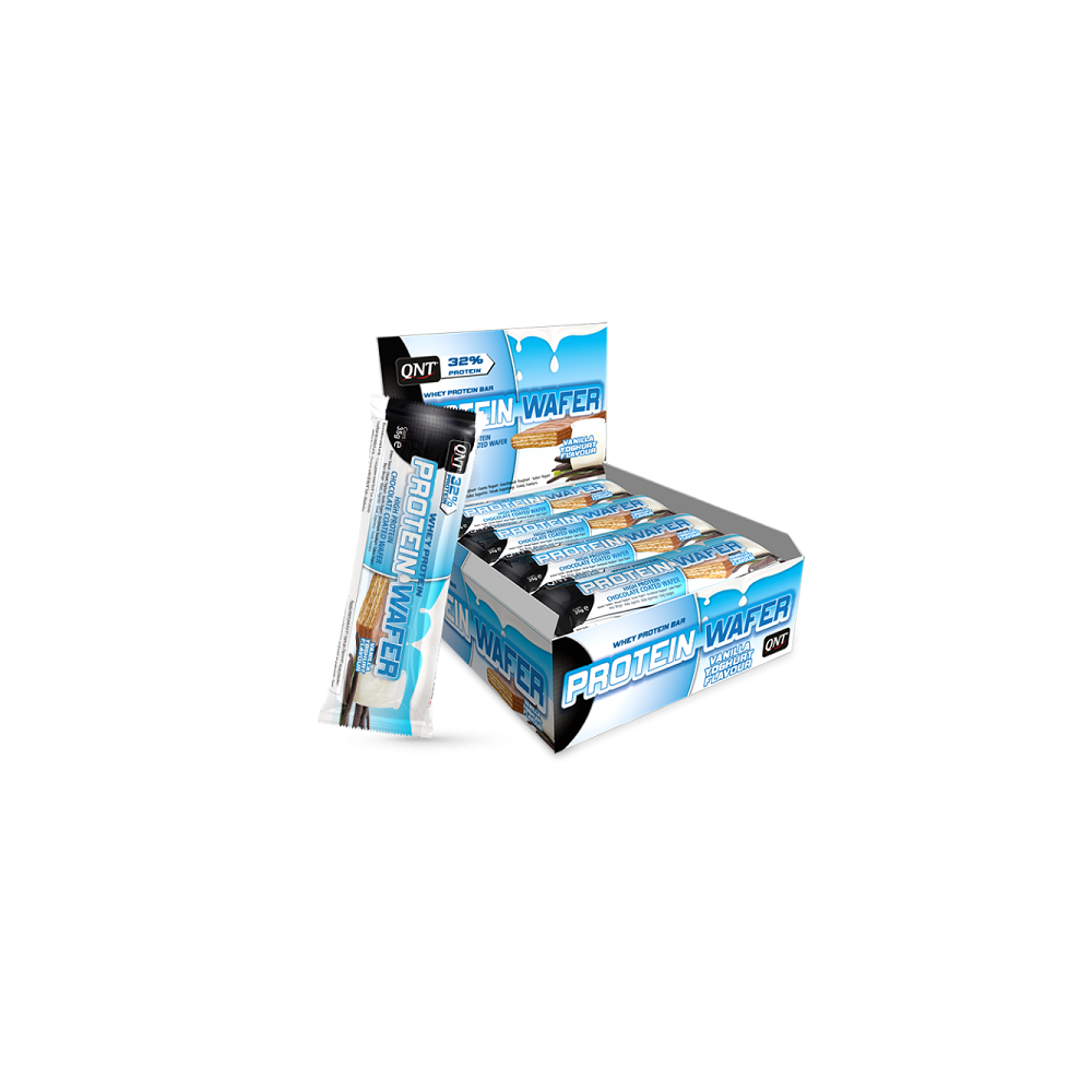QNT Protein Wafer Bar Chocolate  12x35g