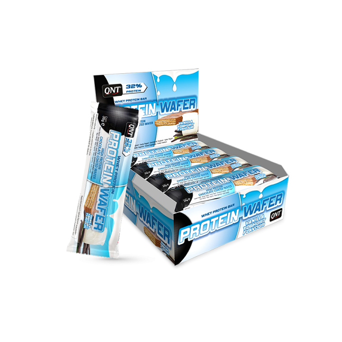 QNT Protein Wafer Bar Chocolate  12x35g