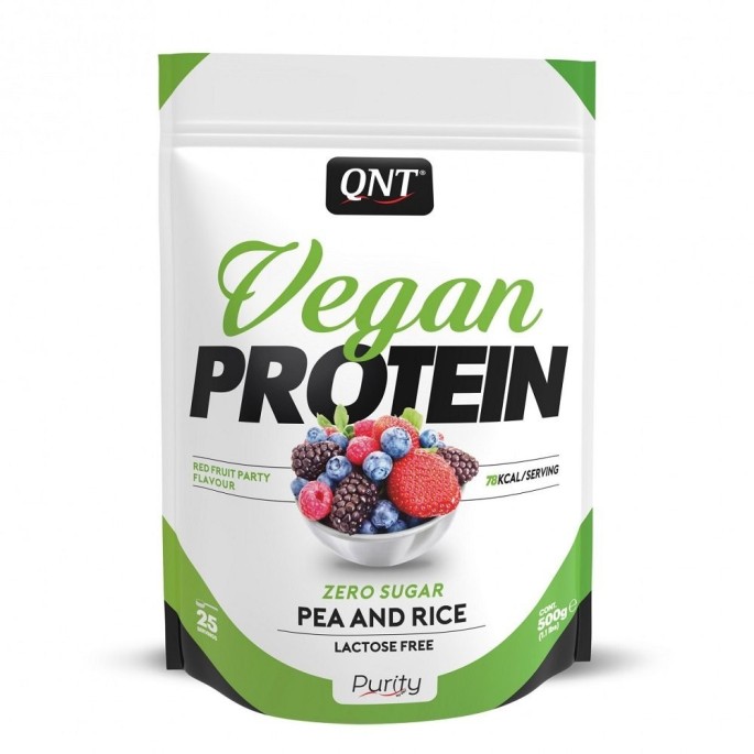 QNT VEGAN PROTEIN Vanilla Macaroon - 500g