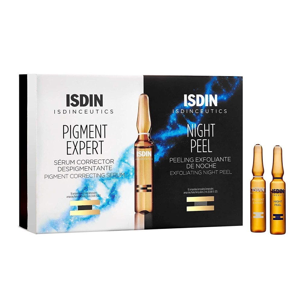ISDIN ISDINCEUTICS DAY & NIGHT DEPIGMENTING ROUTINE 2x10 AMPS -2ml