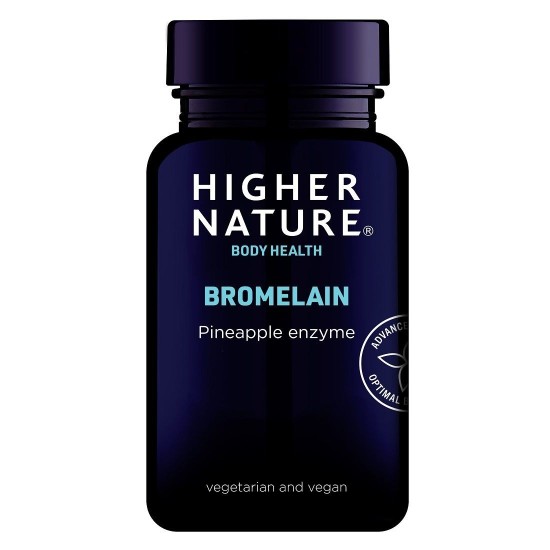 HIGHER NATURE BROMELAIN 90 CAPS