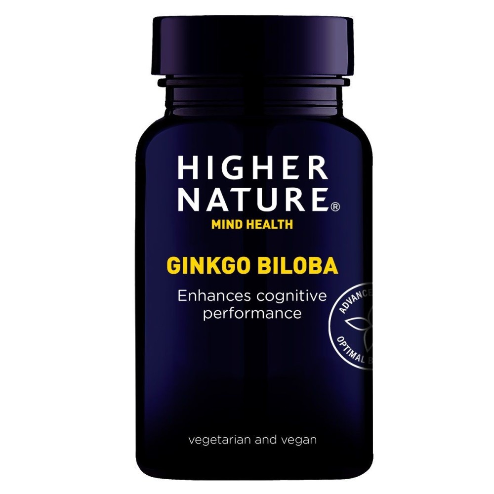 HIGHER NATURE GINKGO BILOBA 6000 - 90 V-tabs