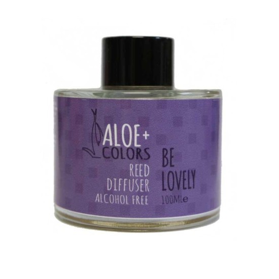 ALOE+ COLORS REED DIFFUSER WITH STICKS BE LOVELY - 125ml