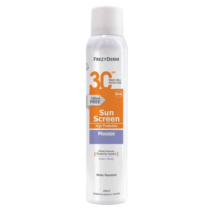 FREZYDERM Sun Screen Μousse SPF 30, 2000 ml