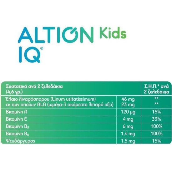 ALTION KIDS IQ 60gelcaps