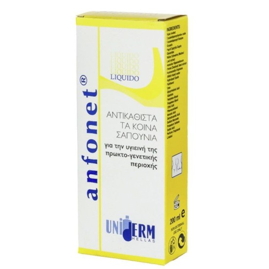 Uniderm Anfonet Liquido LIQUID CLEANSER 200ml