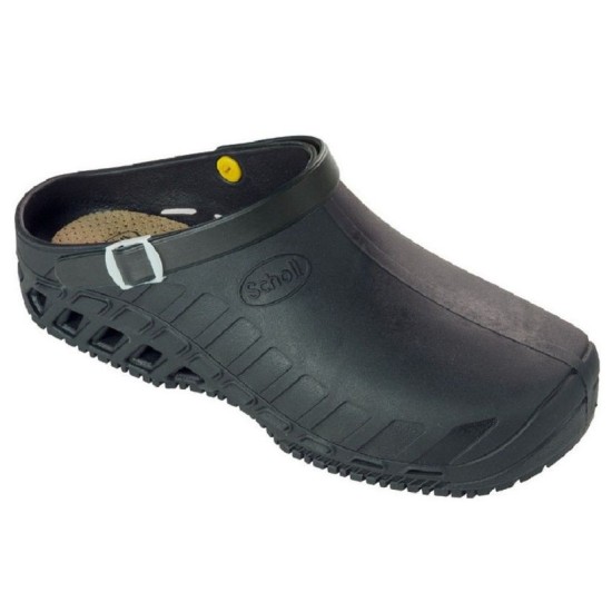 Scholl Clog Evo Ανατομικό Σαμπό Unisex Μαύρο F265631004