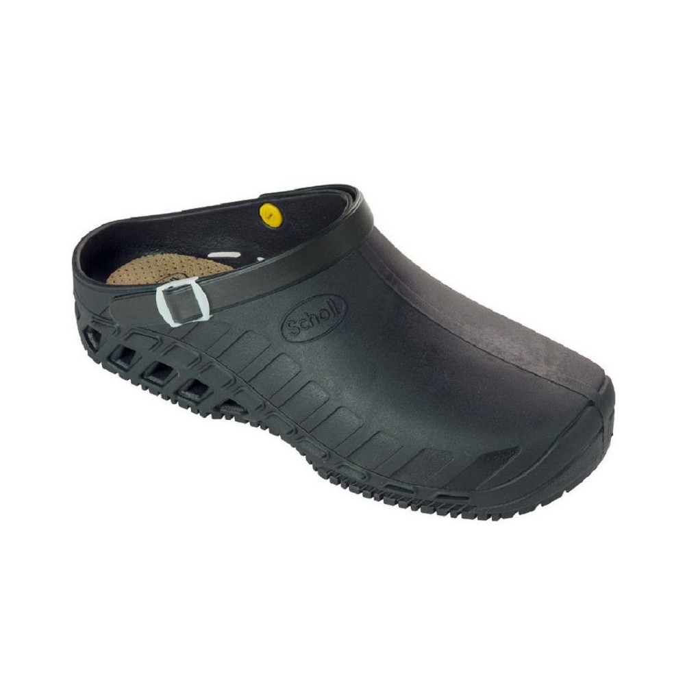 Scholl Clog Evo Ανατομικό Σαμπό Unisex Μαύρο F265631004