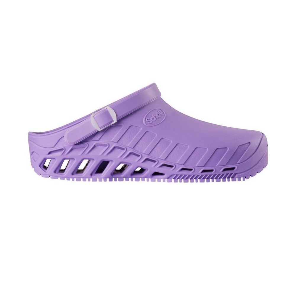 Scholl Clog Evo Ανατομικό Σαμπό Unisex Λιλά F265631033