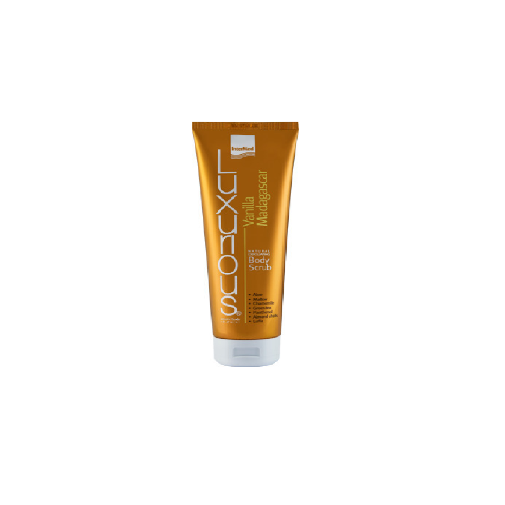 Intermed Luxurius Natural Exfoliating Body Scrub Vanilla 250 ml