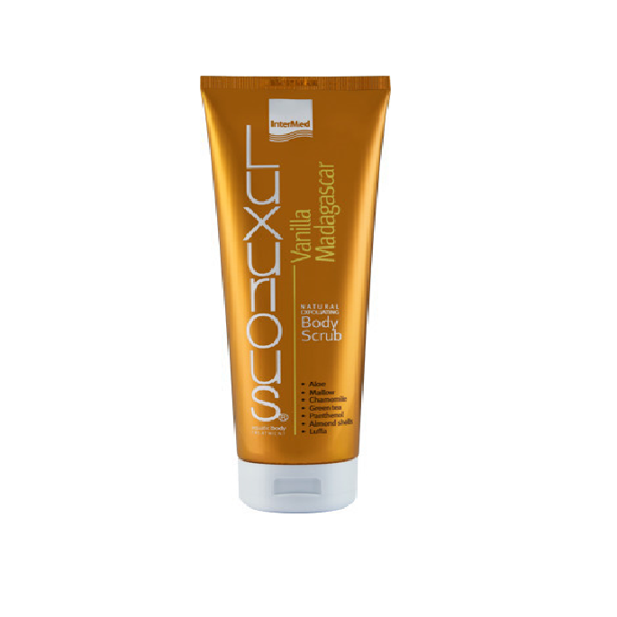 Intermed Luxurius Natural Exfoliating Body Scrub Vanilla 250 ml