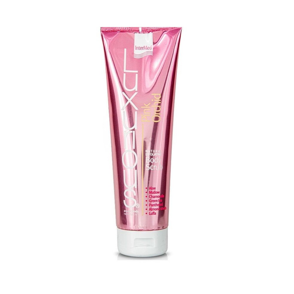 Intermed Luxurious Natural Exfoliating Body Scrub Pink Orchid 300ml