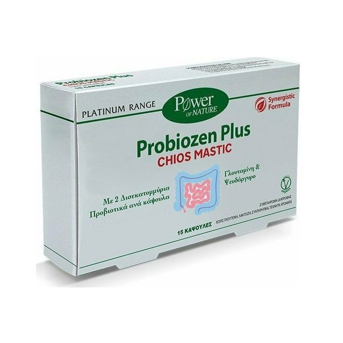 Power Health Platinum Probiozen Plus Chios Mastic 15caps