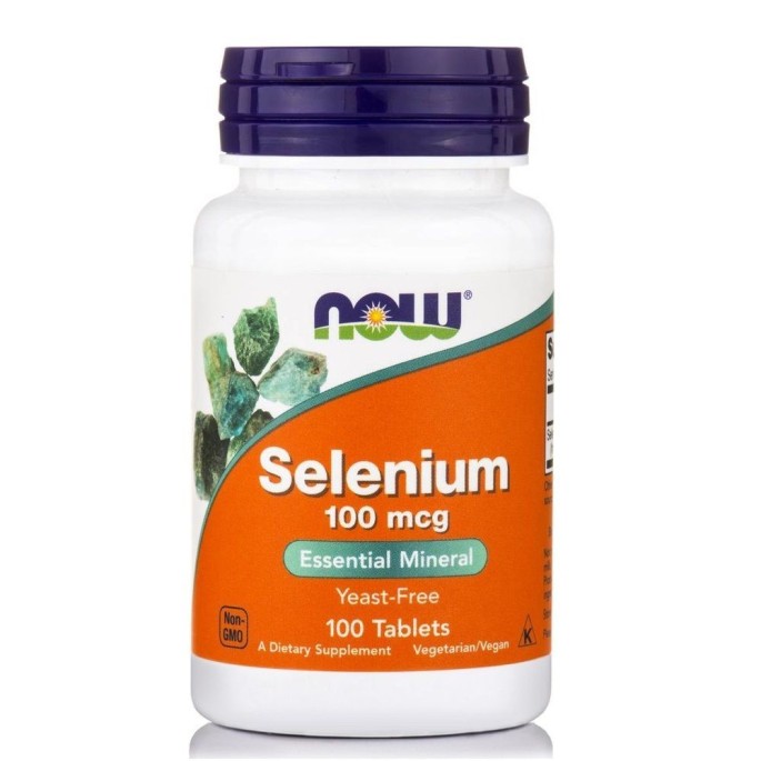 Nowfoods SELENIUM 100mcg 100 TABS Σελήνιο
