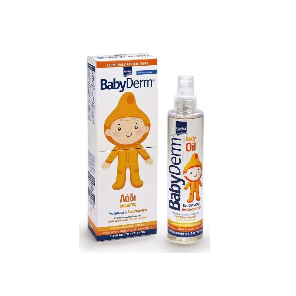 Intermed Babyderm Body Oil 200ml