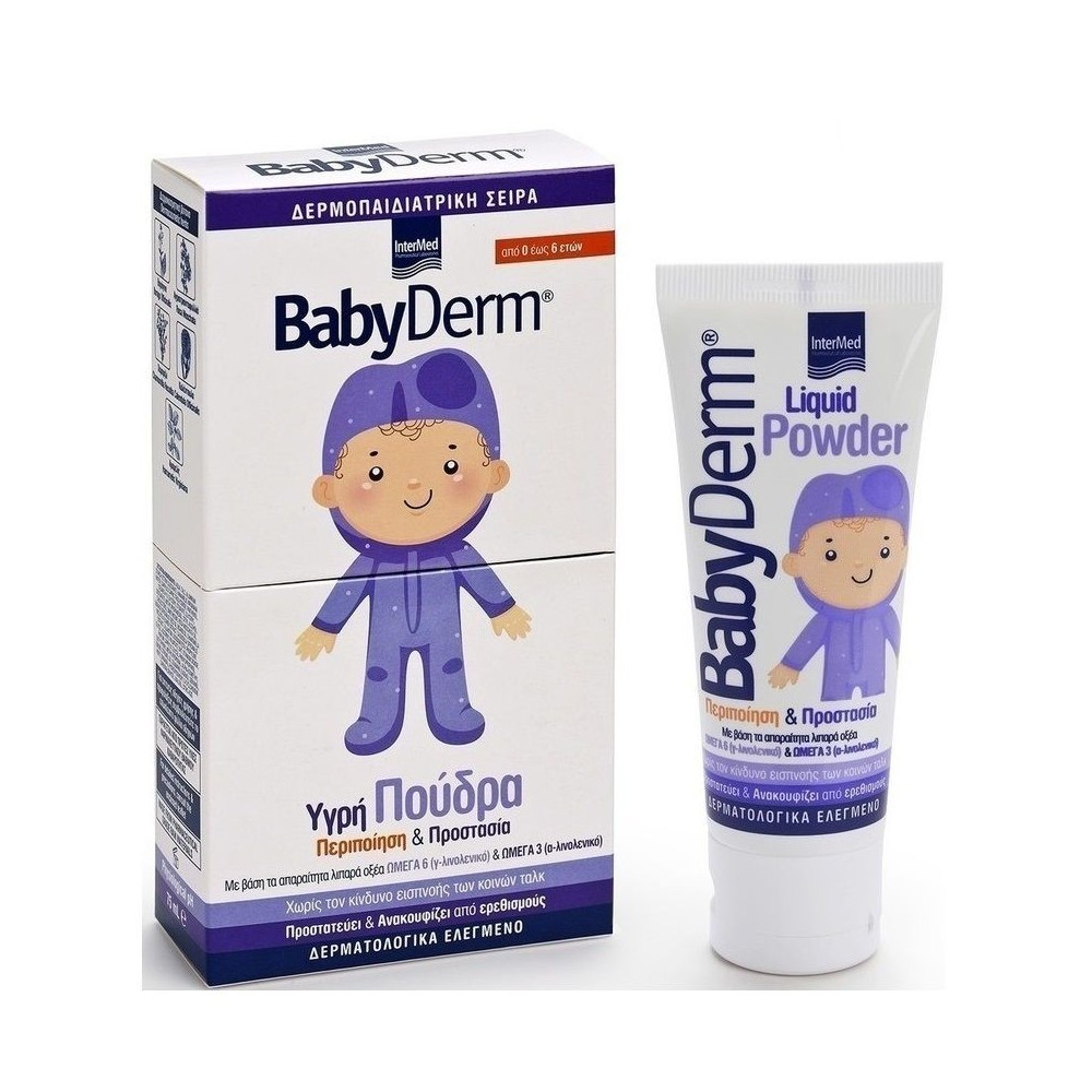 Intermed Babyderm Liquid Powder 75ml