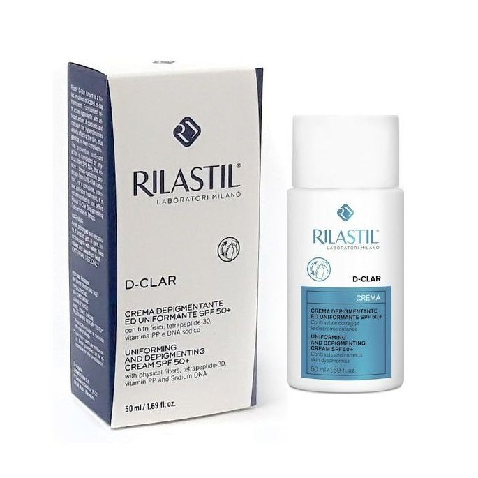RILASTIL D-Clar Uniforming & Depigmenting Cream SPF50+ 50ml