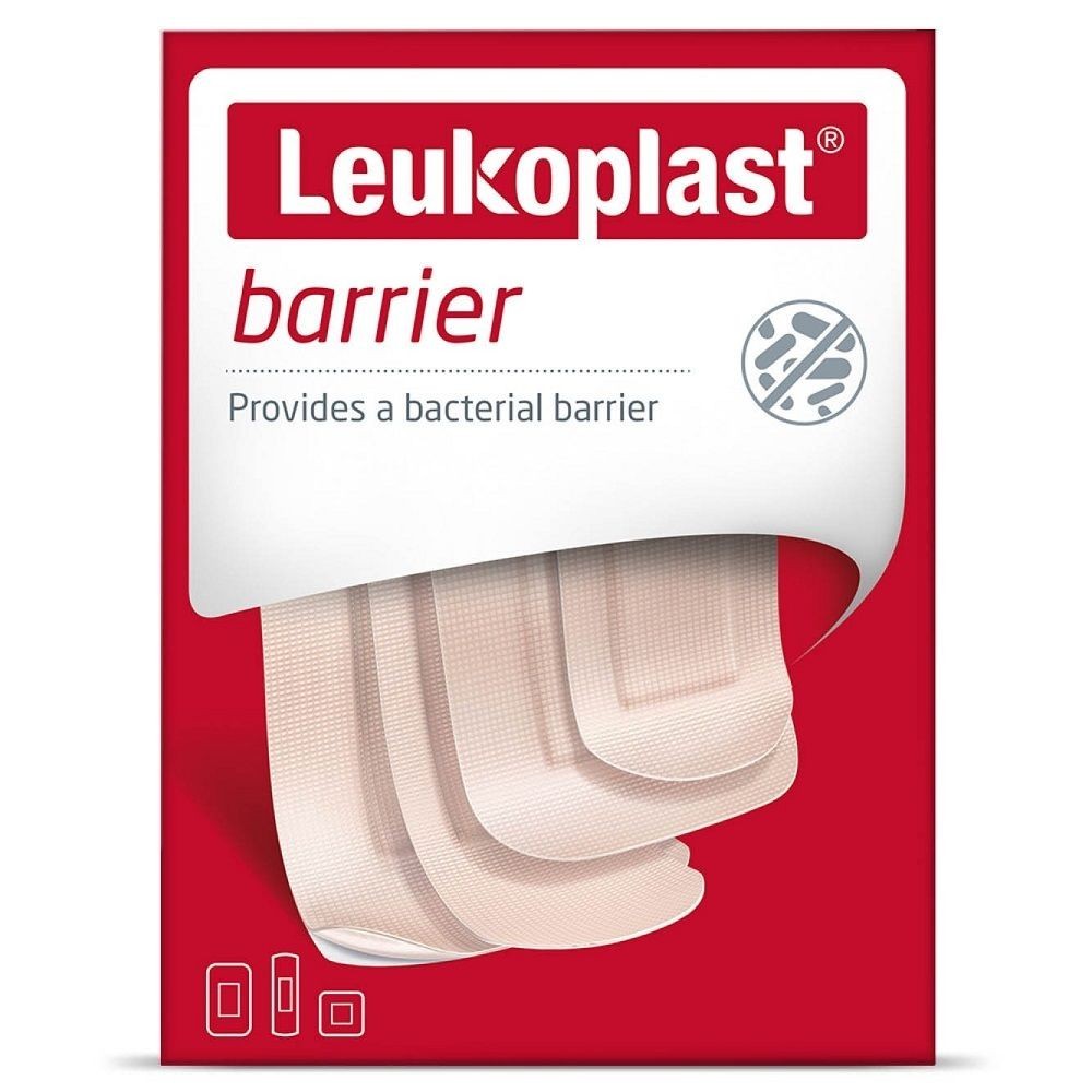 LEUKOPLAST PROFESSIONAL BARRIER WATERPROOF ADHESIVE PADS 20pcs