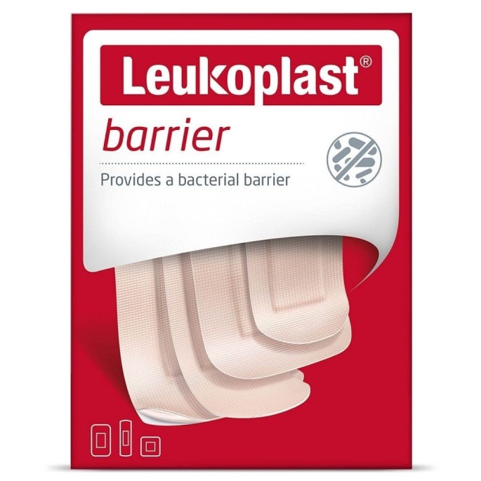 LEUKOPLAST PROFESSIONAL BARRIER WATERPROOF ADHESIVE PADS 20pcs