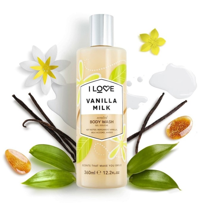 I LOVE SCENTS Vanilla Milk Bodywash - 360ml