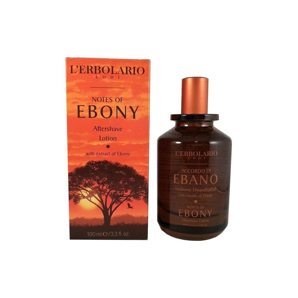 L'ERBOLARIO NOTES OF EBONY After Shave 100ml EBANO