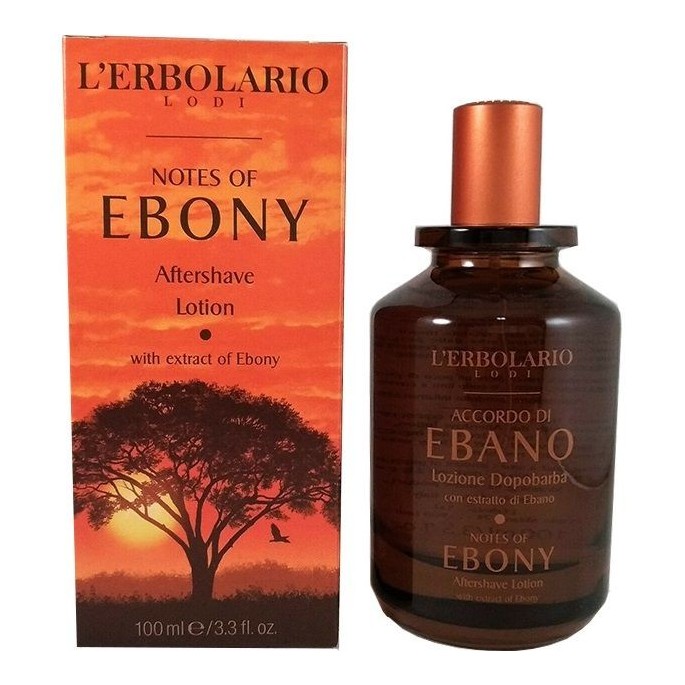 L'ERBOLARIO NOTES OF EBONY After Shave 100ml EBANO