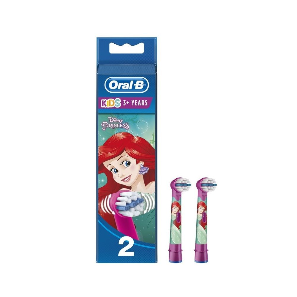 Oral-B Replacement Kids Disney Princess 2 pcs