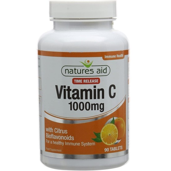 NATURES AID Vitamin C 1000mg Time Release - 90 tabs